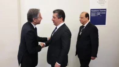 U.S. Secretary of State Anthony Blinken meets PM Barzani in Davos