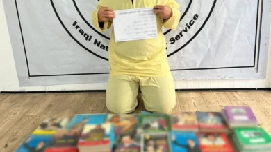 Bookseller arrested for alleged Baath promotion