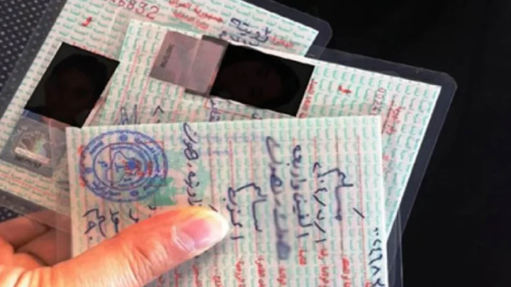 Iraqi interior ministry is phasing out old, paper-based identity cards
