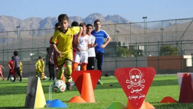 Organization uses soccer to raise awareness of mines among students in Dukan