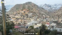 Century-old cemetery emerges amid heavy rainfall and flooding in Akre