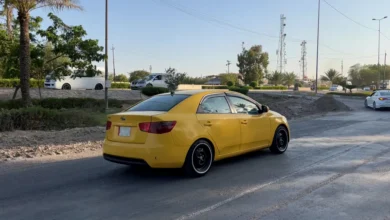 Taxi stolen by a passenger in Baghdad’s Doura district