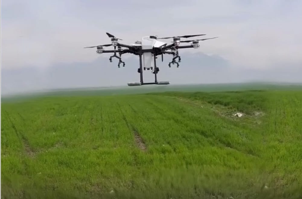 Halabja farmer pioneers drone technology in local agriculture