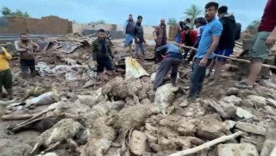 Severe flooding in Diyala’s Qara Tapa district