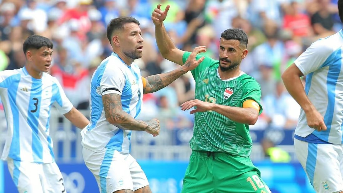Iraqi loses to Argentina 3-1 in Paris » 964media