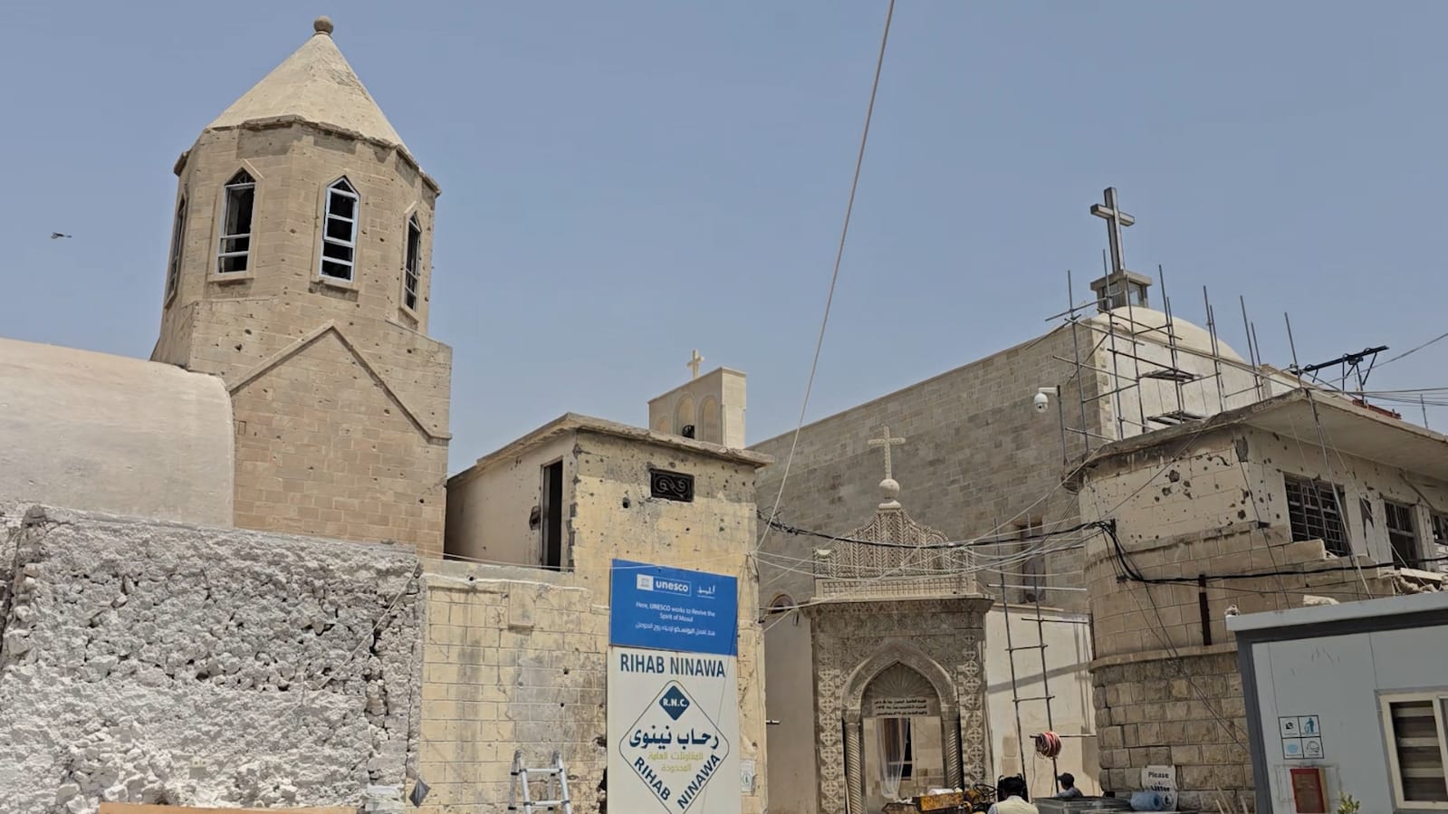 Mosul rebuilds Al-Tahira Church and Al-Hadba Minaret