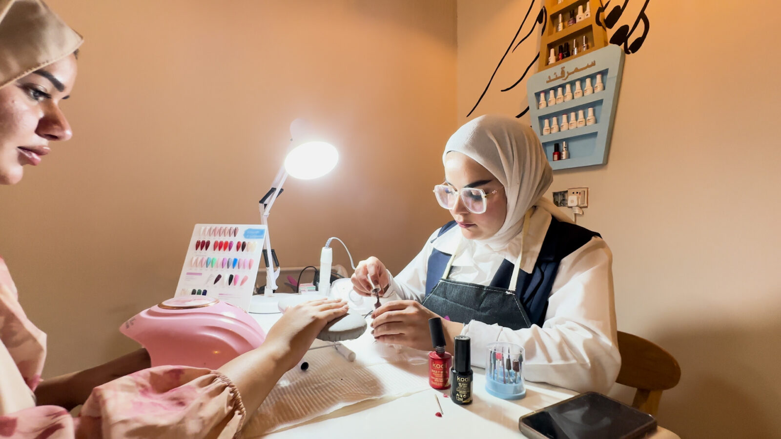 Samarkand Beauty Lounge blends beauty services and a café for women