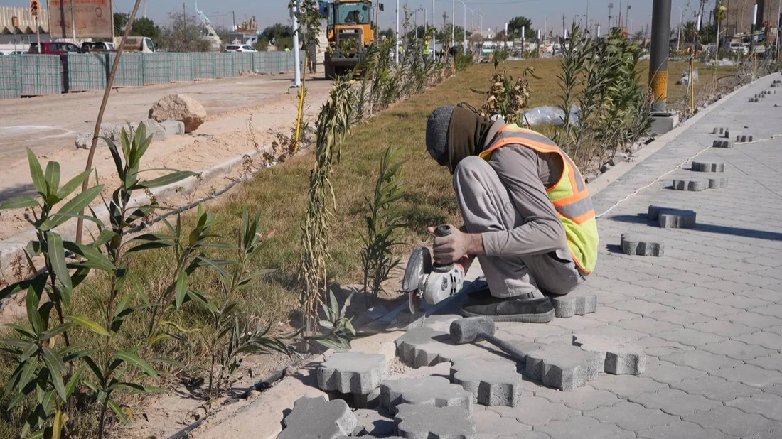 Basra's Andalus Gardens project nears 80 percent completion