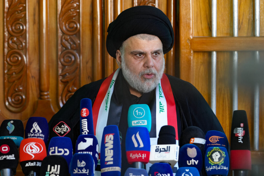 Influential Shia cleric Muqtada Al-Sadr urges Iraq to keep out of Syria fighting