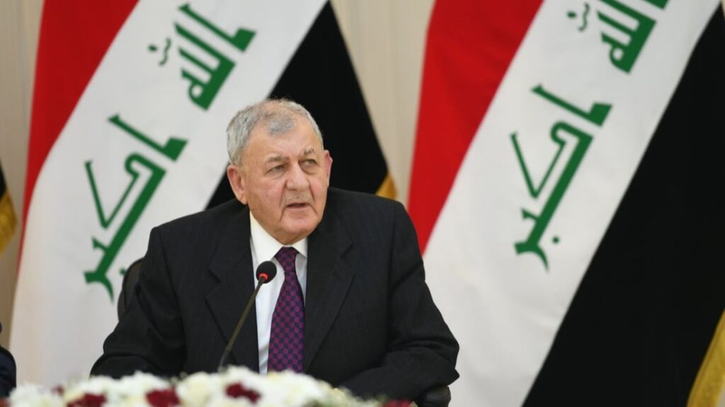 Iraqi president condemns violence in Lebanon, warns of regional destabilization