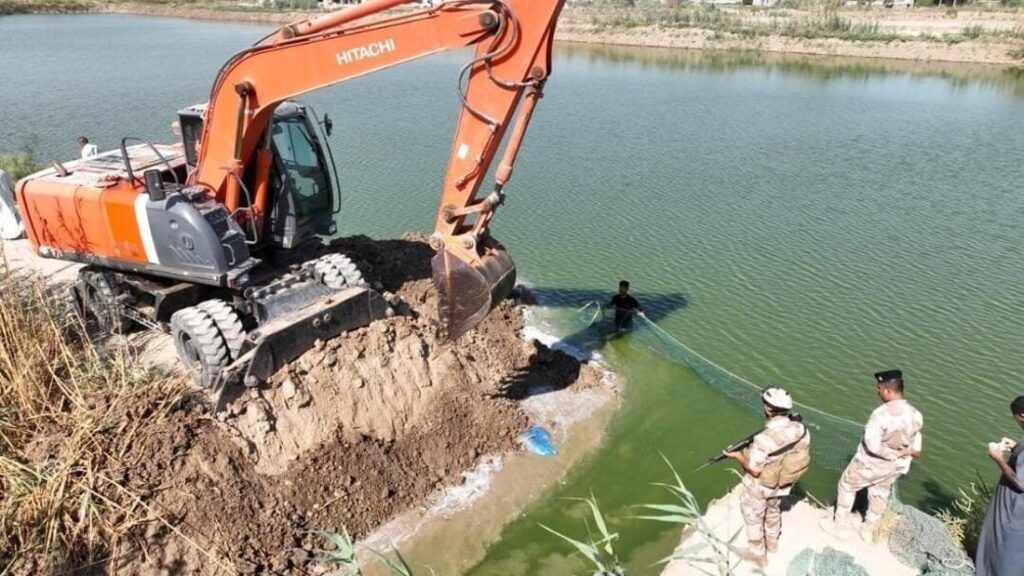 Iraq clears 550 unauthorized fish ponds to combat water misuse