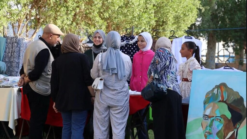 Youth-led reading festival in Al-Mansuriyah promotes literacy and supports women’s small businesses