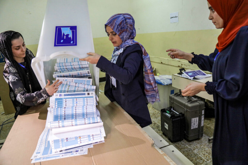 Kurdistan Parliament special voting sees 97% turnout