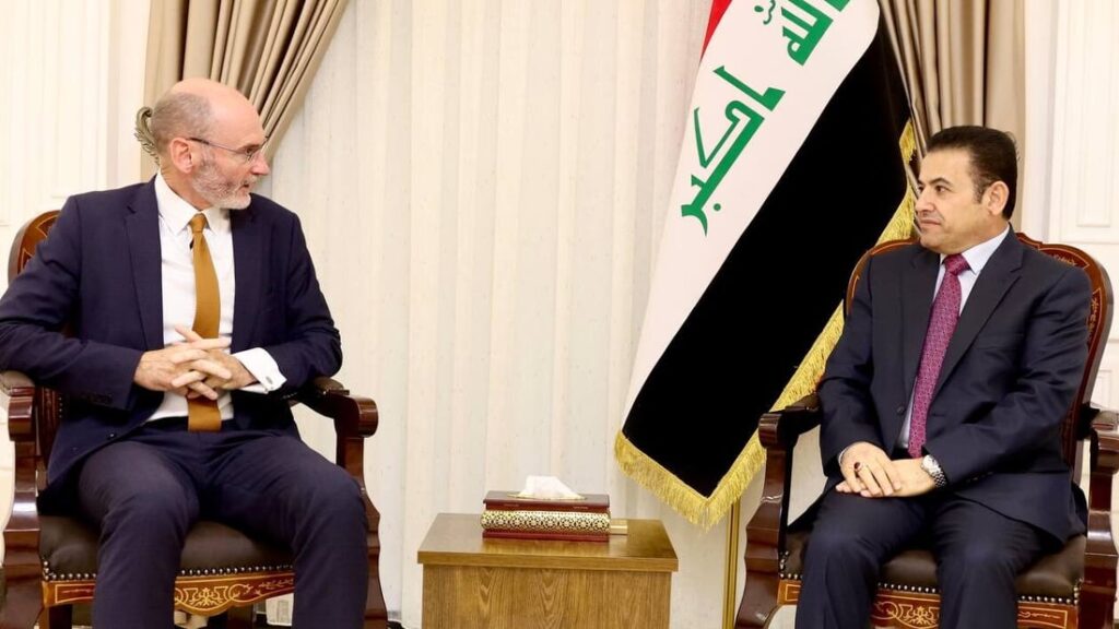 Iraq’s National Security Advisor lauds conclusion of coalition mission during talks with British ambassador