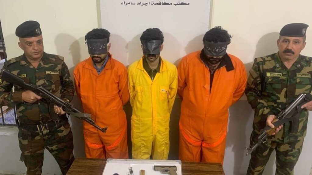 Security forces thwart kidnapping attempt in Salah Al-Din, suspects arrested