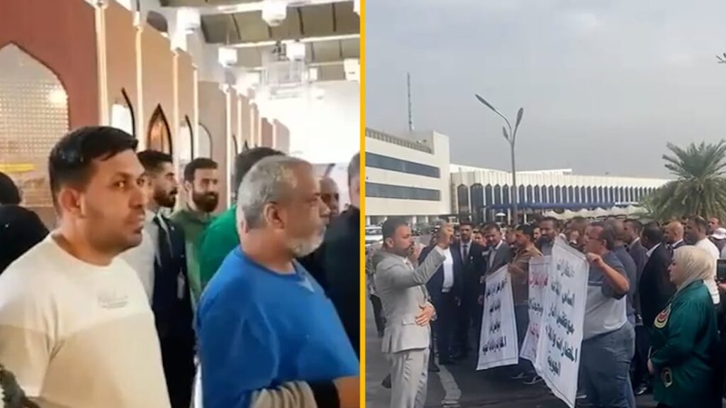 Protests disrupt Baghdad, Basra airports as workers oppose government plans on airport management