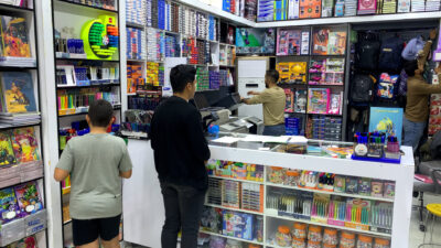 Real Madrid fans score discounts at Karbala stationery store with rival Barcelona fans left out