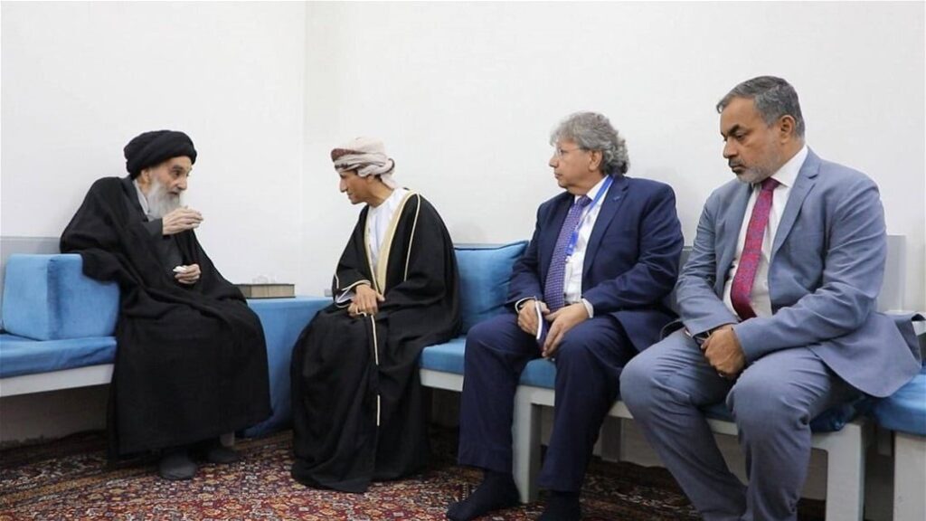 Iraq’s Ayatollah Sistani and UN Special Representative meet on bolstering security and stability