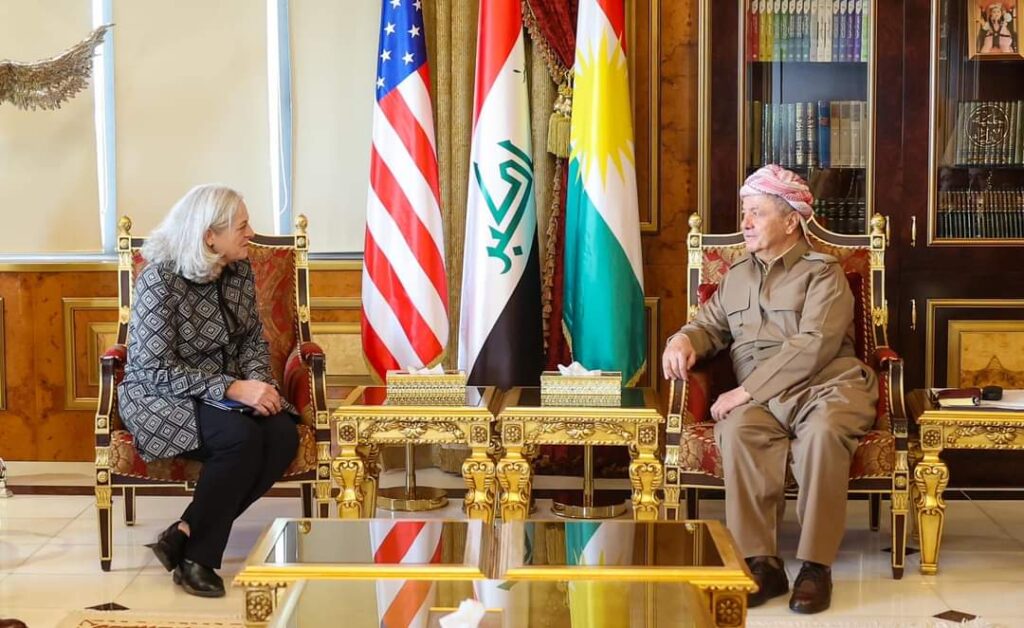 Kurdish leaders discuss government formation with U.S. ambassador to Iraq