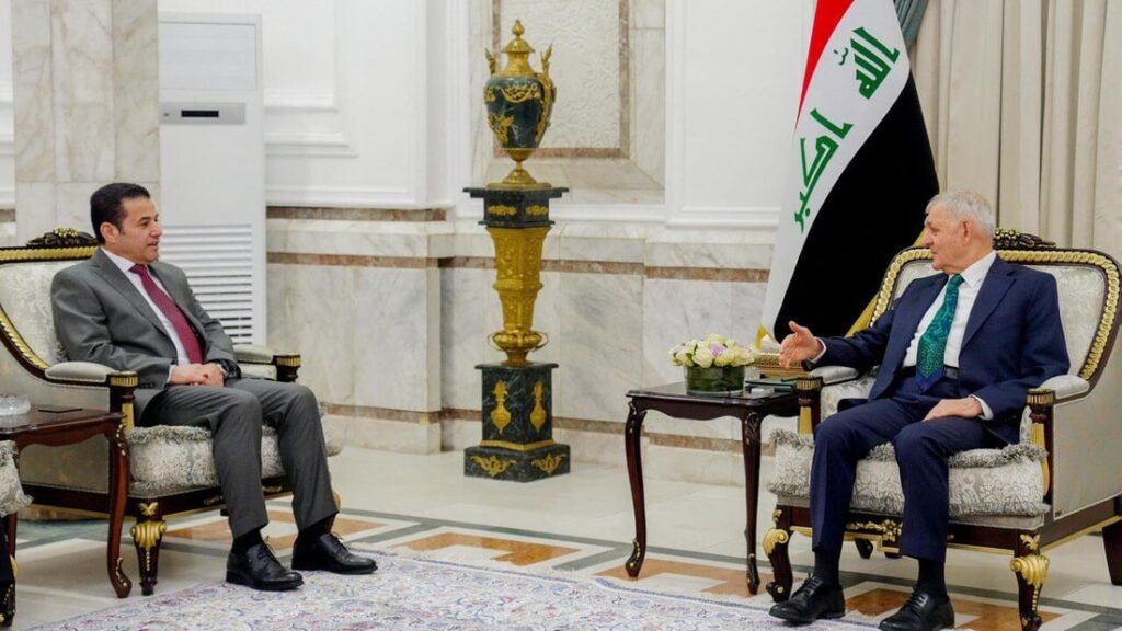 President Rashid and Al-Araji affirm Iraq’s 'readiness' in face of escalation in Syria