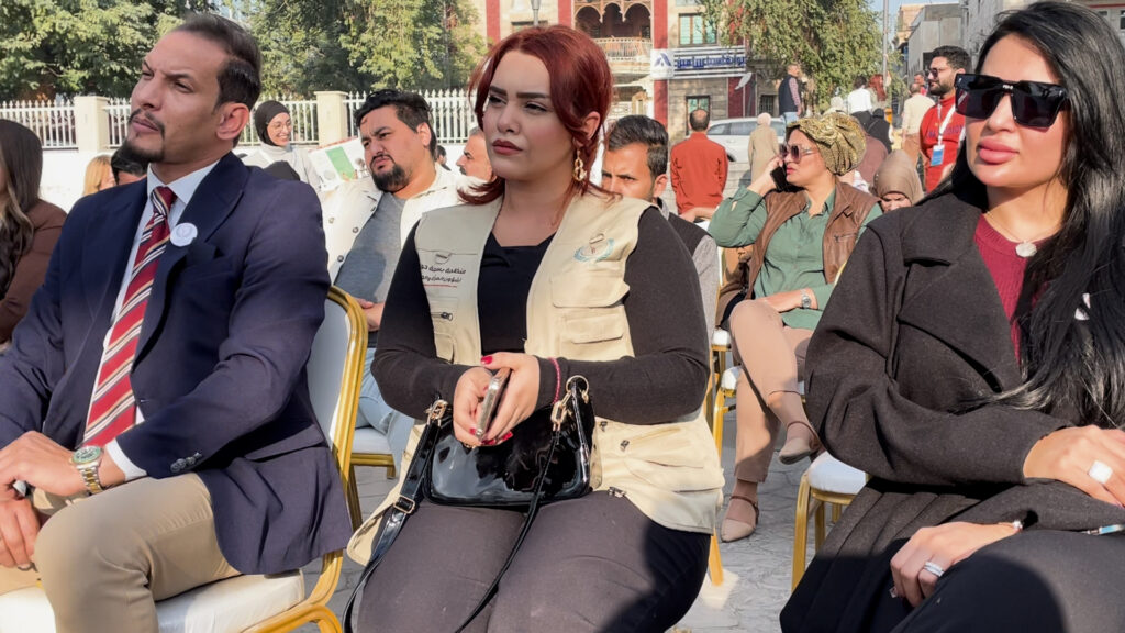 Baghdad women organize event to tackle violence against women on Human Rights Day