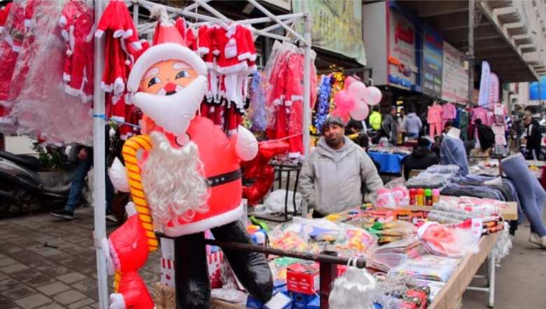 Baghdad's markets buzz with festive spirit as new year approaches