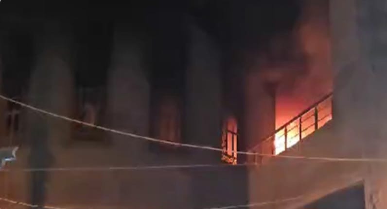 Fire destroys home in Tuz Khurmatu due to electrical short circuit