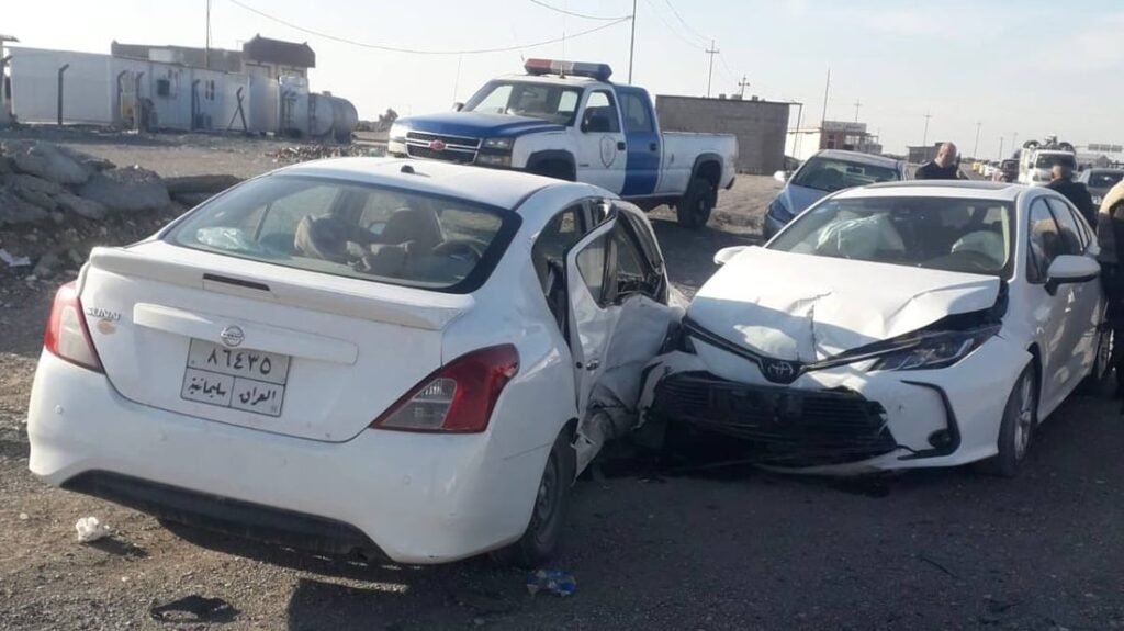 Nine injured in traffic incident on Daquq-Tuz Khurmatu road