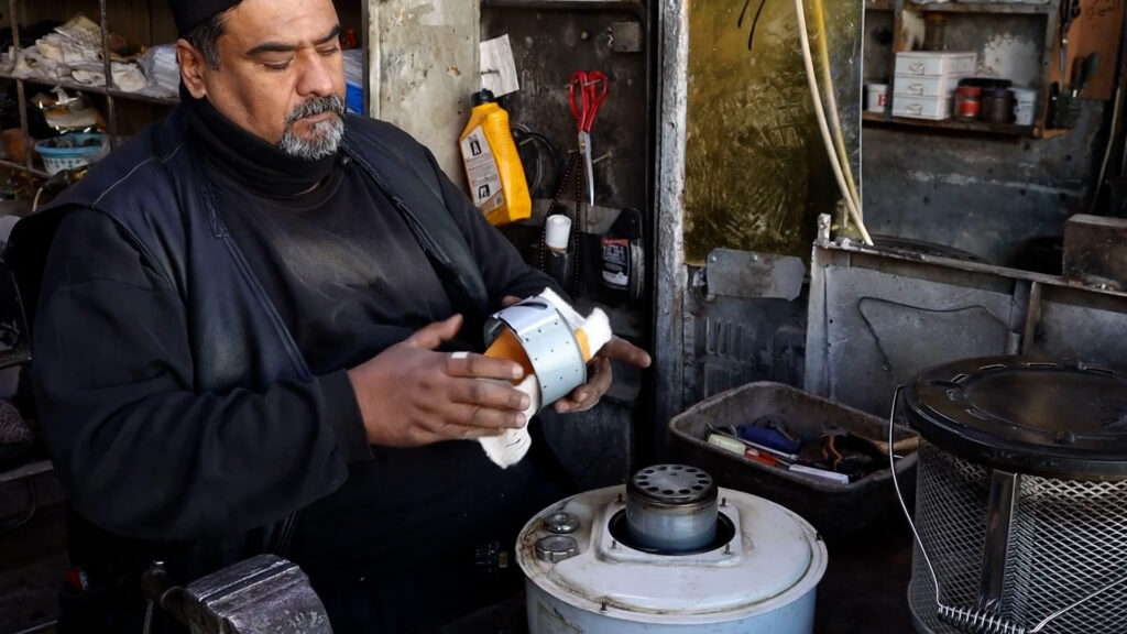 Baquba’s 'Kerosene Heater Doctor' keeps homes warm with with affordable repair service