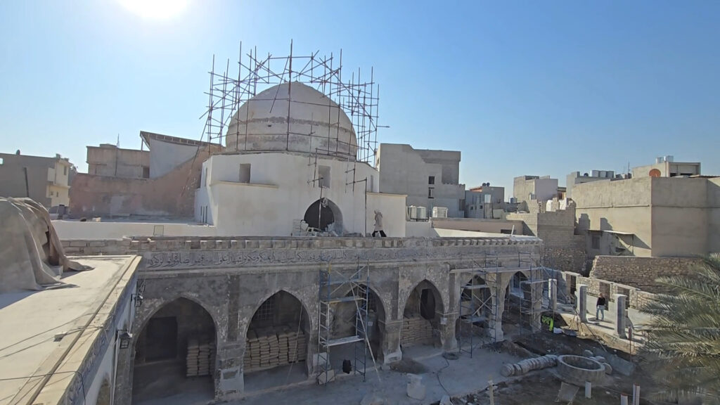 Restoration of Mosul’s historic Rabia Mosque nears completion