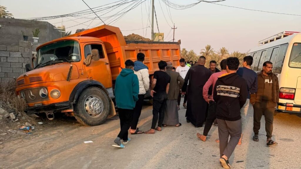 Three-year-old girl dies in Najaf after being hit by a truck