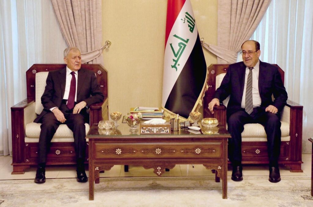 Al-Maliki, President Rashid emphasize 'national unity' amid ongoing regional challenges