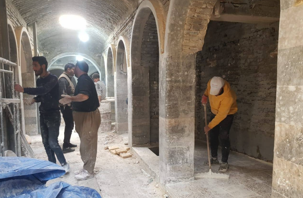 Erbil rushes to complete historic Qaysari Bazaar restoration before Ramadan