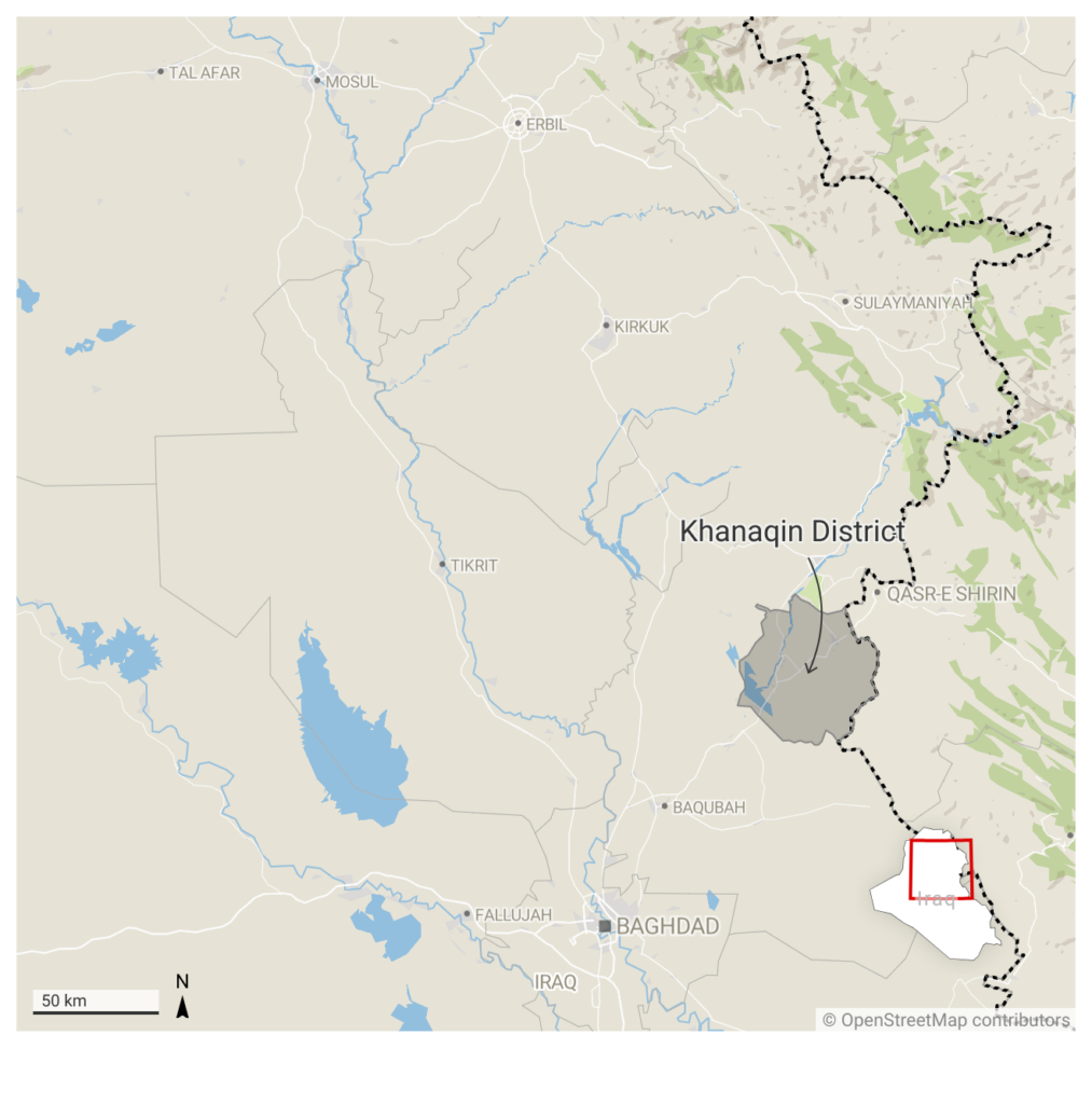 Land mine explosion injures two children in Khanaqin
