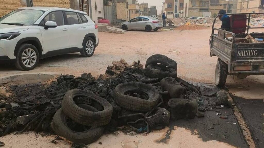 Karbala Municipality warns of flooding risks after tires found in sewer openings