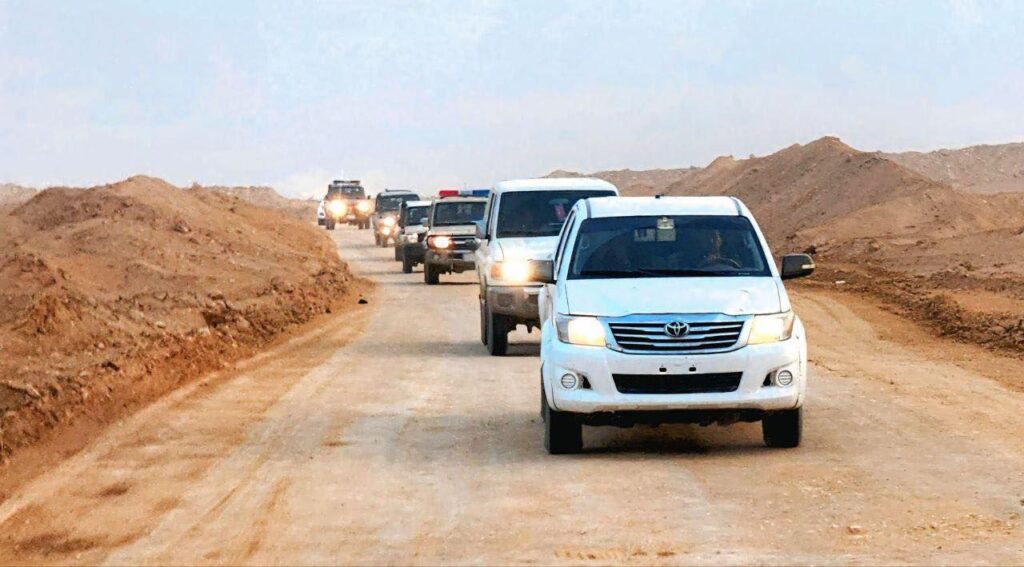 Najaf police deny reports of desert raid and drone seizure