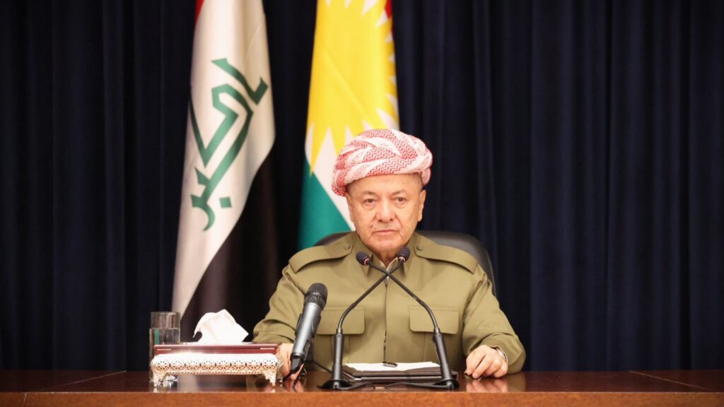 Masoud Barzani calls on Baghdad and Erbil to meet and resolve disputes