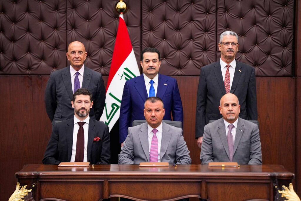 Sudani presides over Chevron signing for West Qurna 2, Nasiriyah and Balad fields