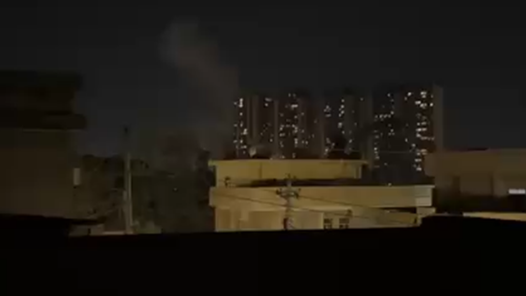 Drone debris strikes near Erbil hotel