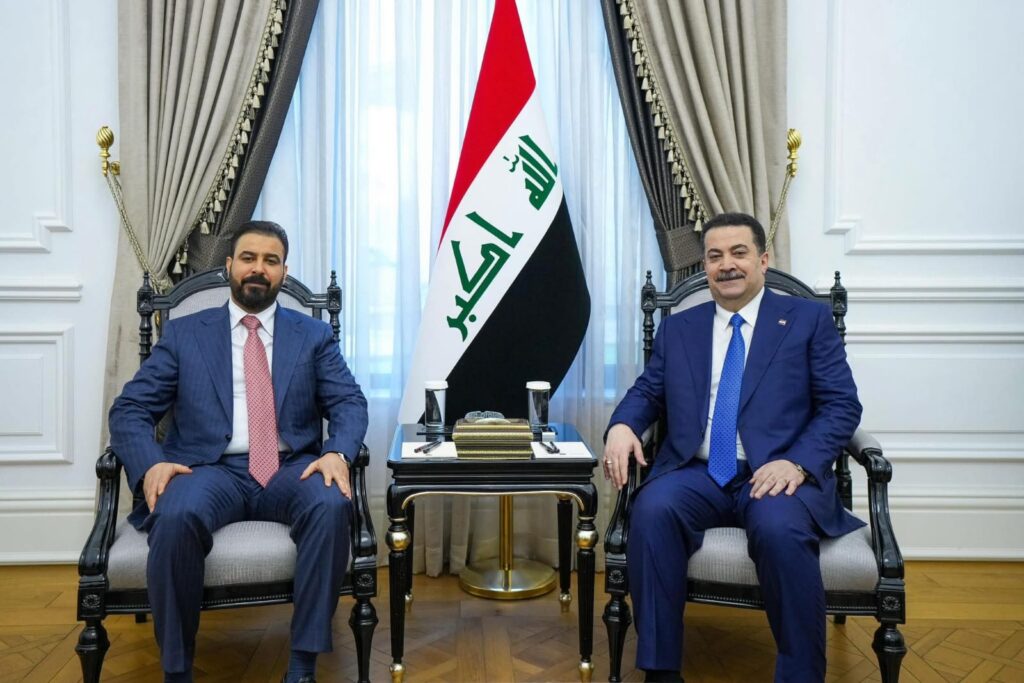 Sudani meets al-Zaidi, pledges peaceful transfer of power