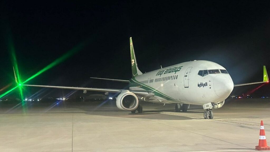 Kirkuk airport conducts first night flight as Istanbul route resumes