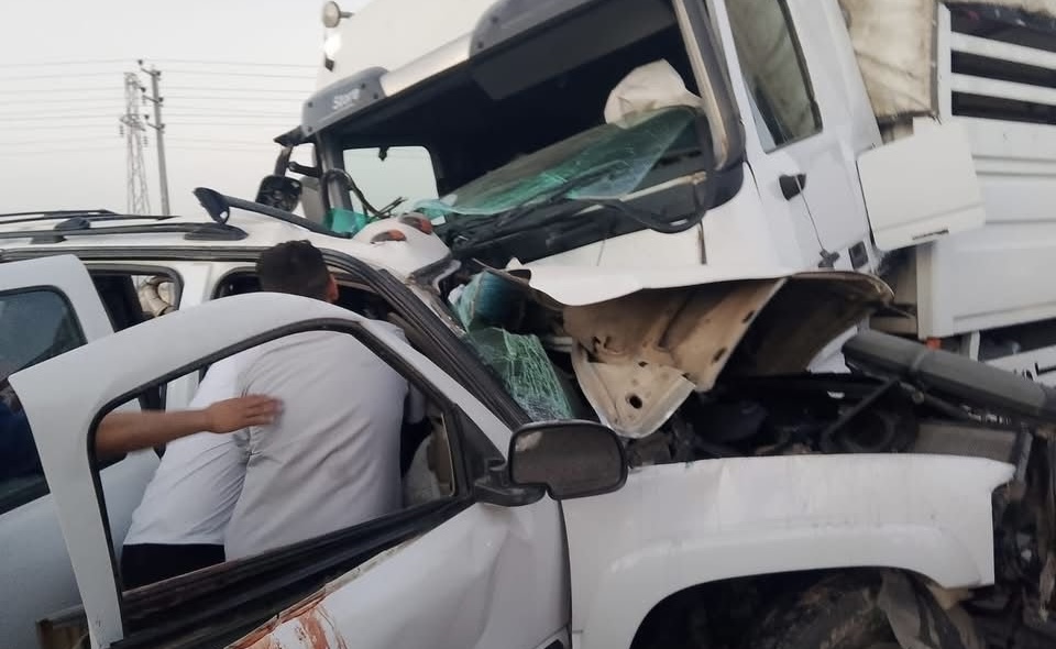 Seven killed in collision between passenger vehicle and cargo truck in Diwaniyah