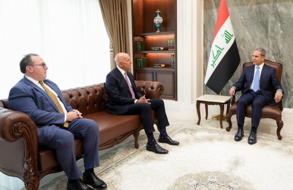 US envoy Barrack praises Iraqi judiciary in meeting with chief justice