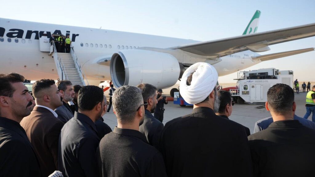 Khamenei's body leaves Iraq for burial in Iran after funeral ceremonies